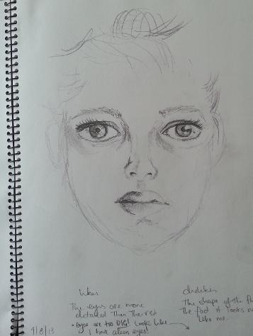 ilovedrawing masterclass drawing course portrait